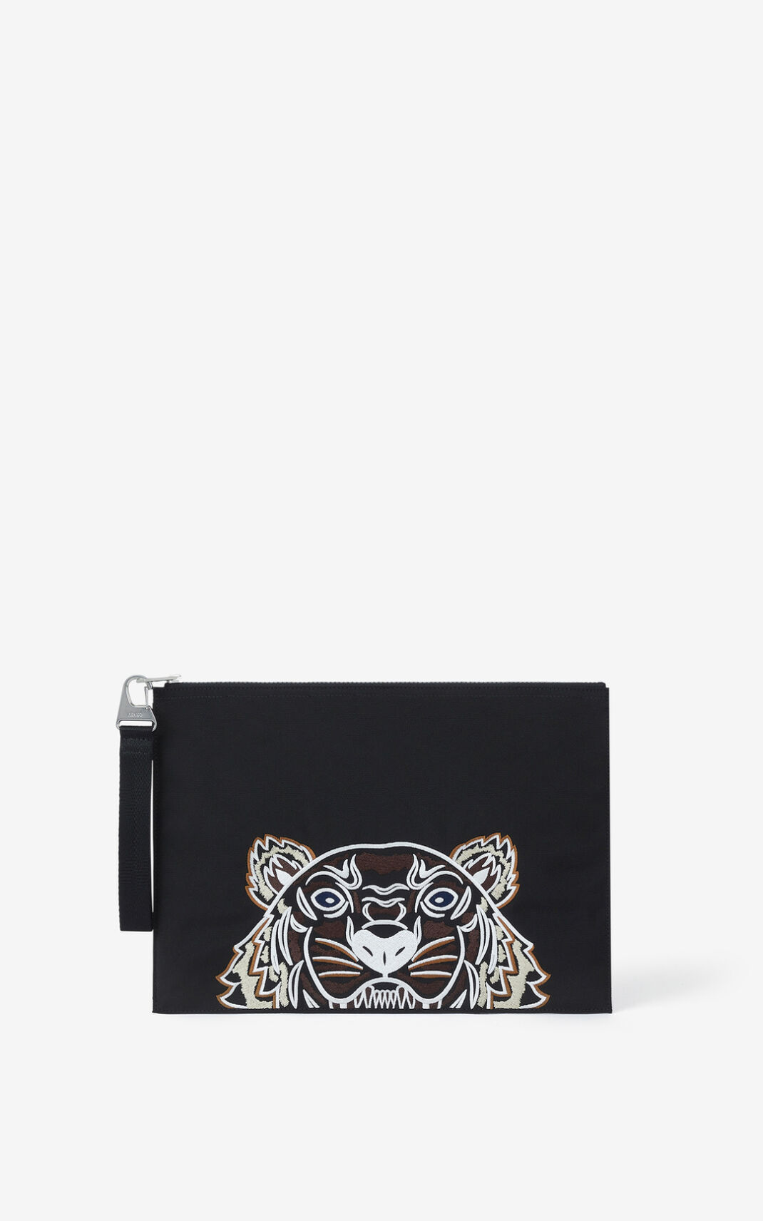 Kenzo Lona Kampus Tiger Monedero Hombre Negras | 7859364-IO